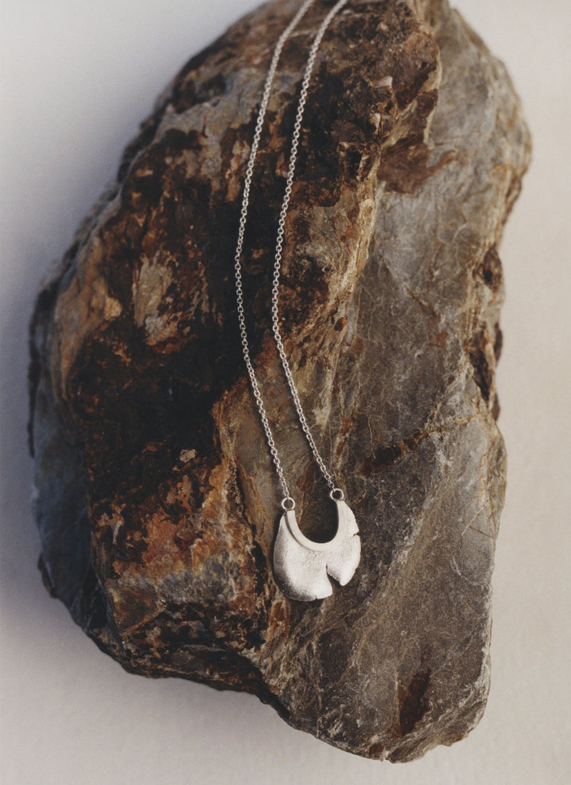 Egle Silko Medusa Necklace | Silver