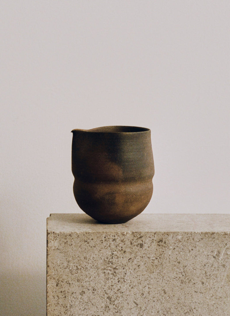 Yuichi Romita Katakuchi Pourer Large | Ash Brown