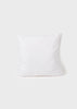 Medium Square Wool Cushion Pad | White