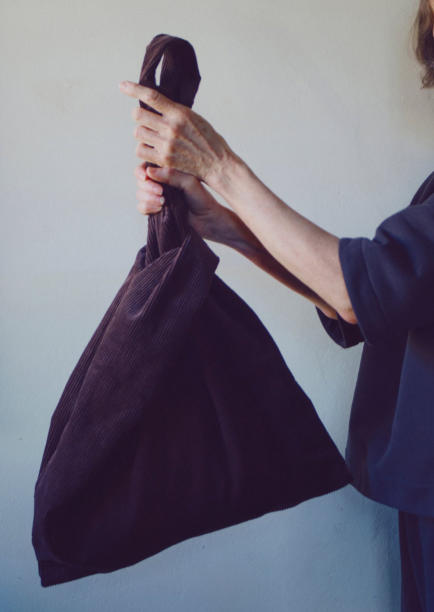 Cotton Cord Knot Bag | Java
