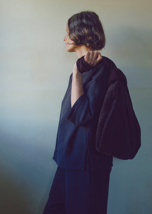 Cotton Cord Knot Bag | Java
