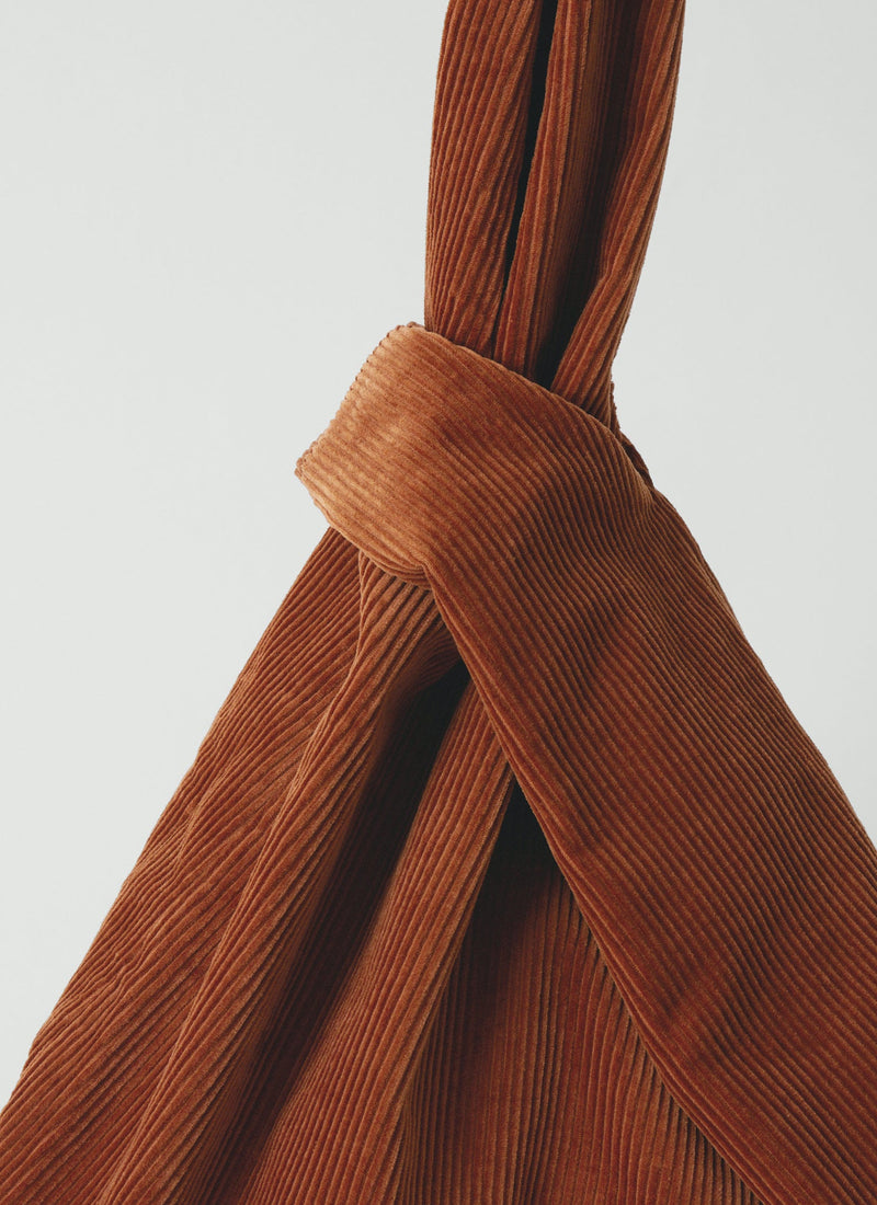 Cotton Cord Knot Bag | Burnt Sienna