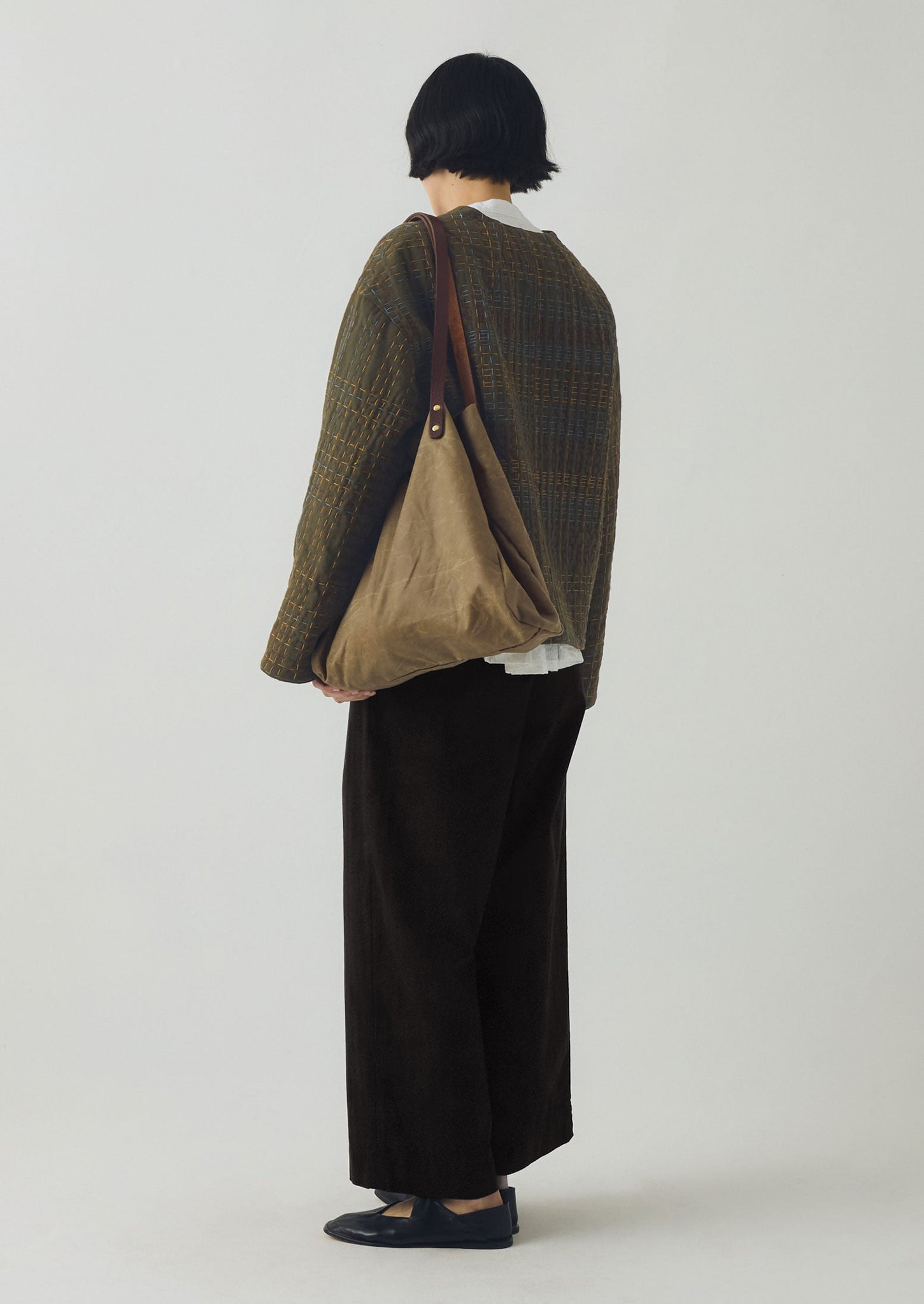 Kate Sheridan Waxed Cotton Tote | Sand