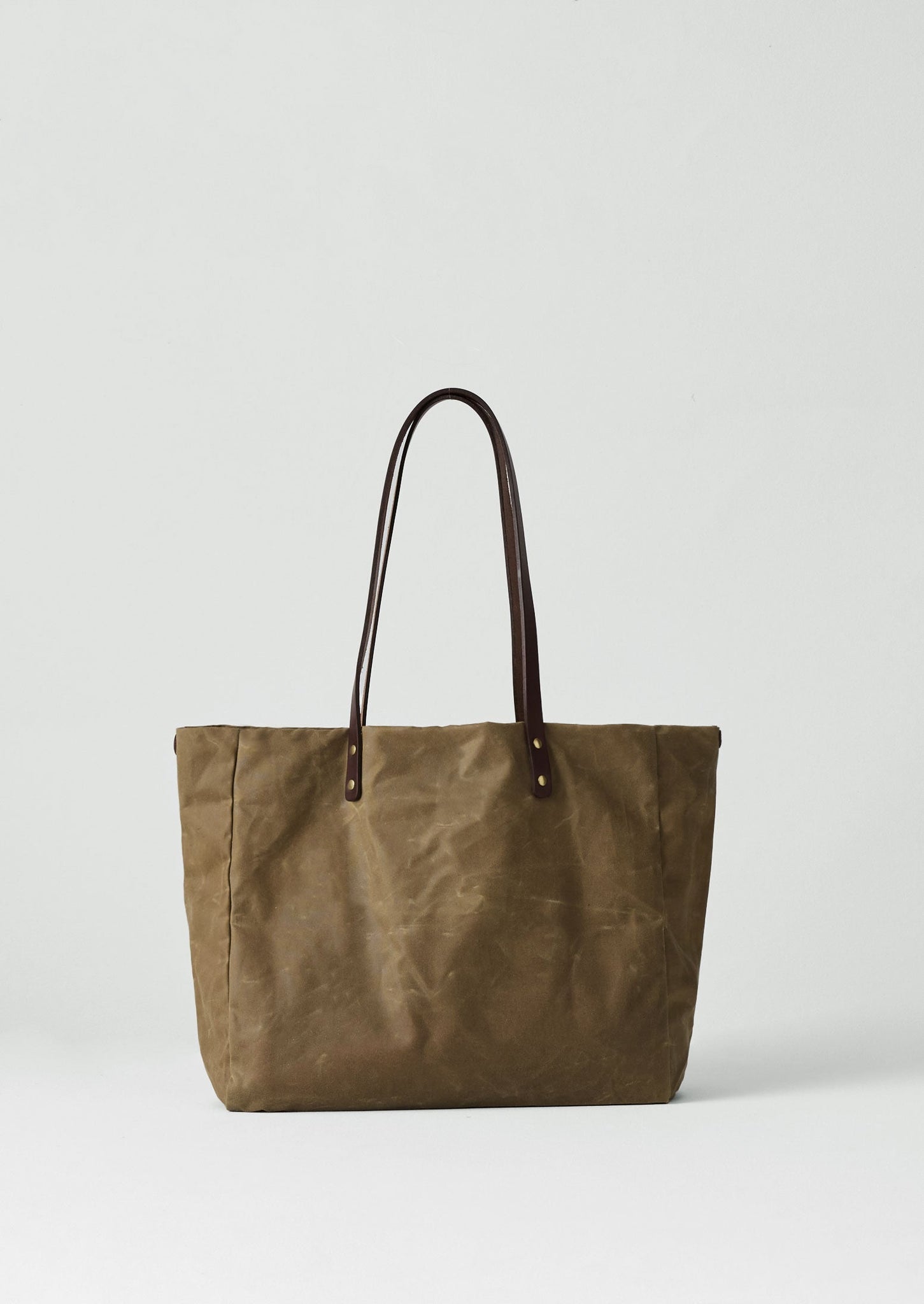 Kate Sheridan Waxed Cotton Tote | Sand