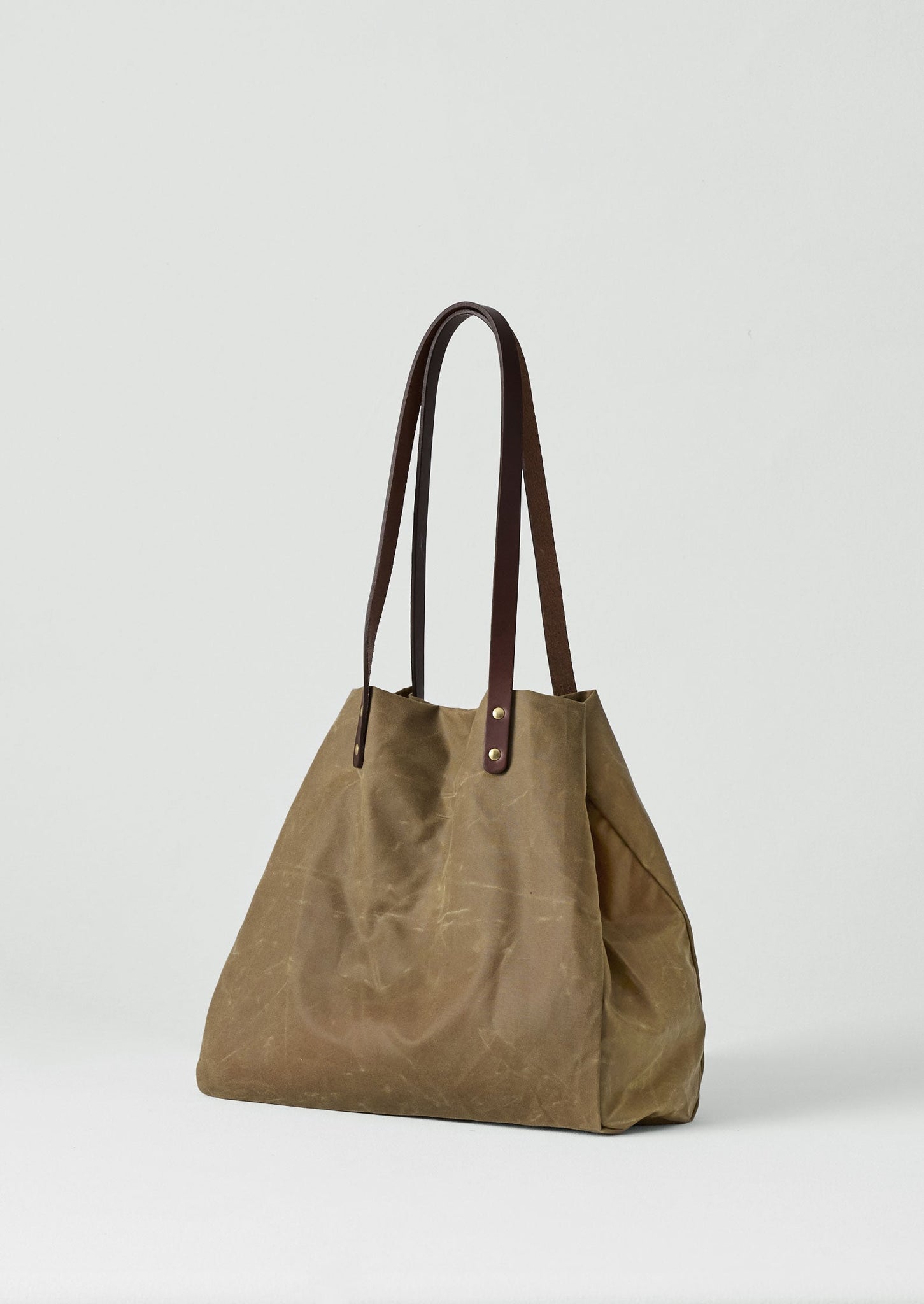 Kate Sheridan Waxed Cotton Tote | Sand