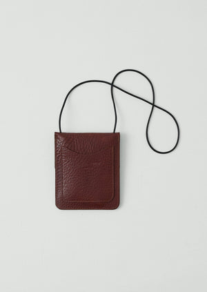 Kate Sheridan Leather Erin Pouch | Chestnut