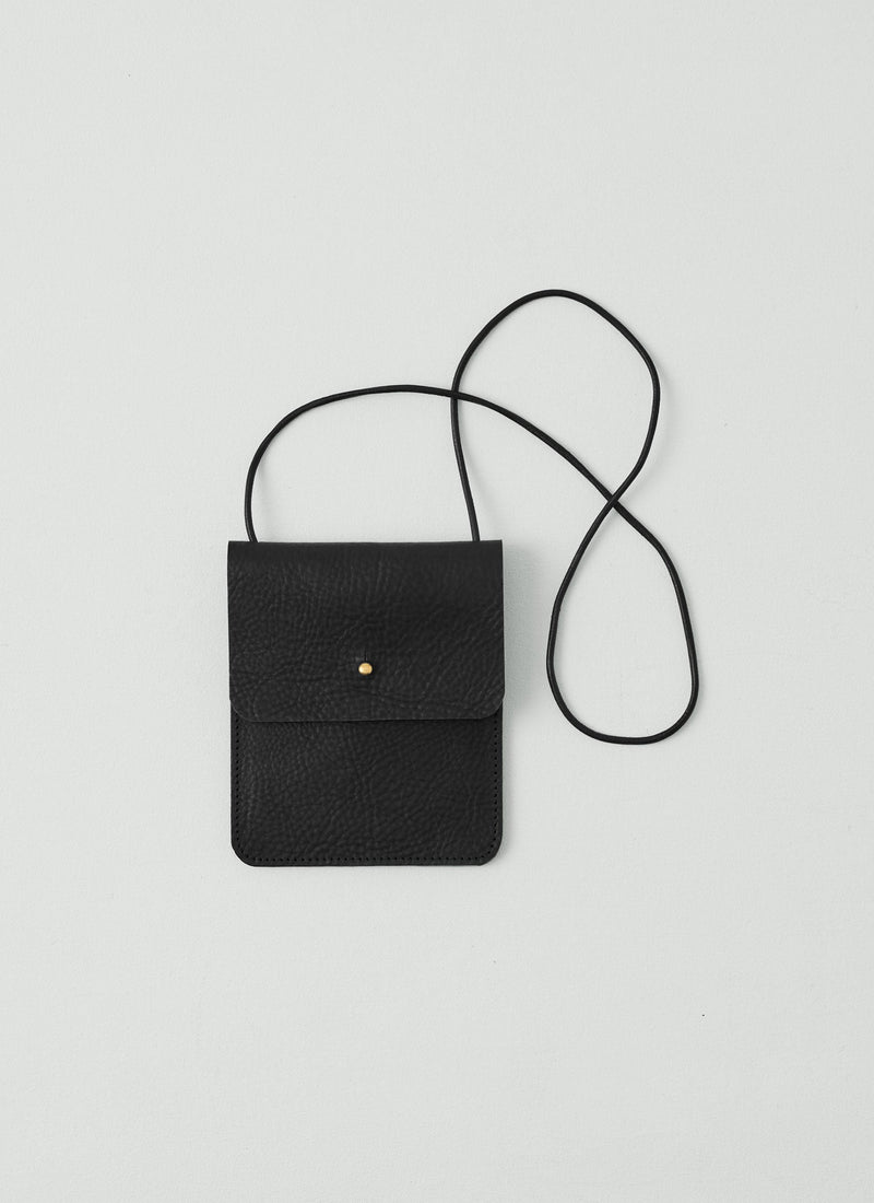 Kate Sheridan Leather Erin Pouch | Black