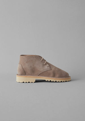 Fracap Suede Desert Boots | Sand