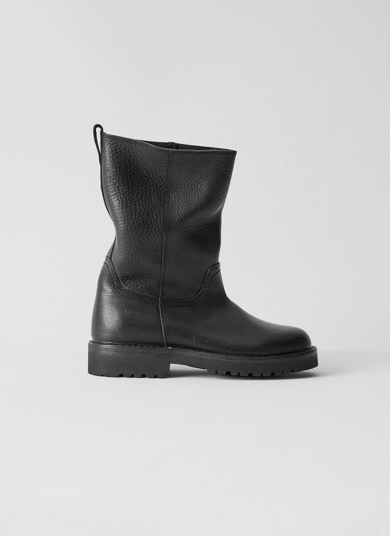 Fracap Eloide Leather Boots | Black