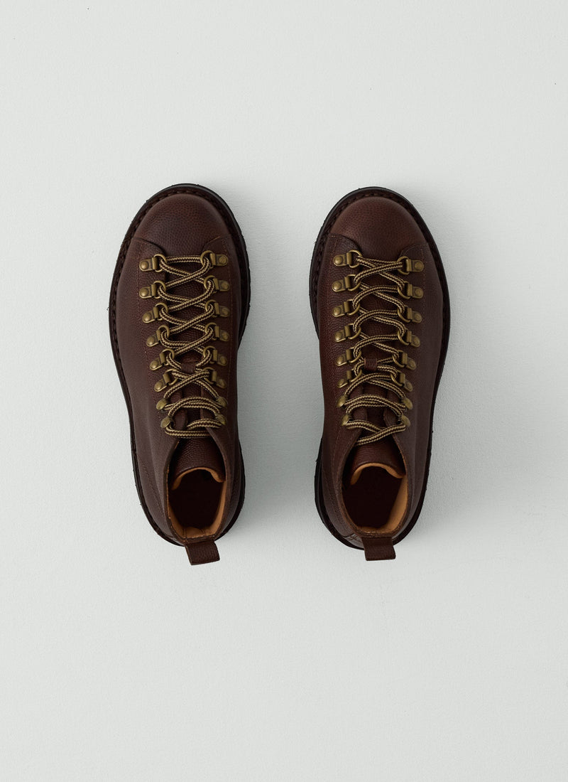 Fracap Leather Trail Boots | Dark Brown