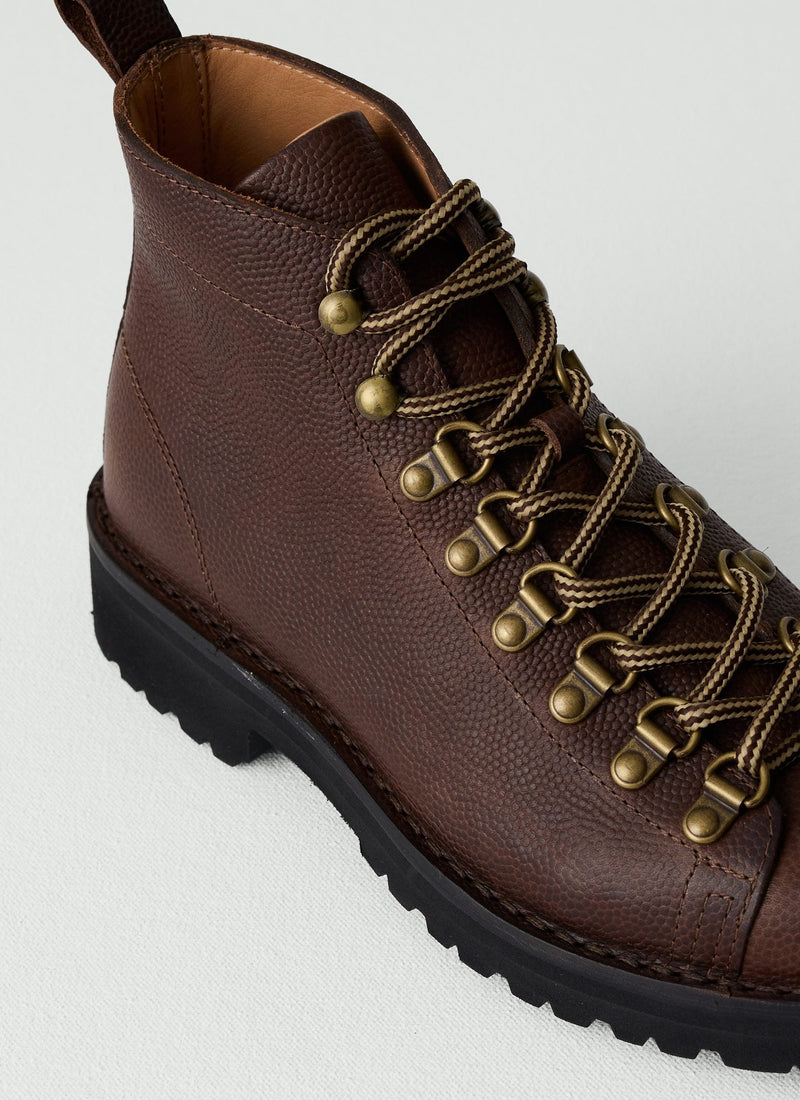 Fracap Leather Trail Boots | Dark Brown