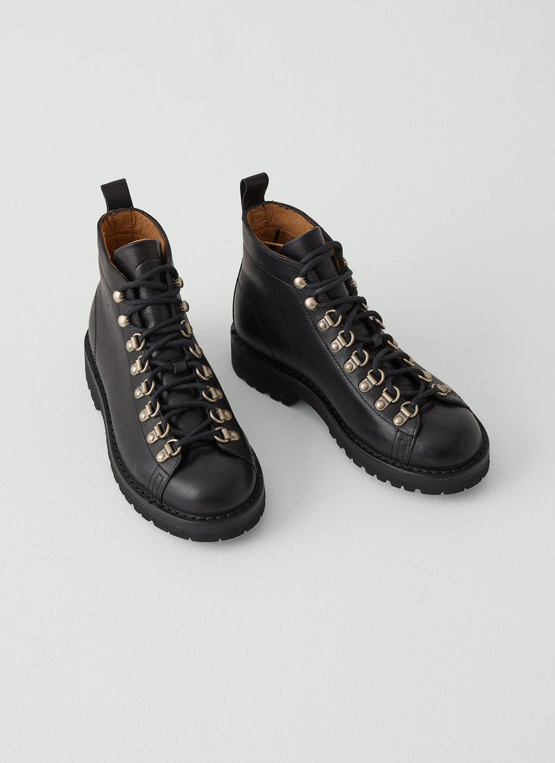 Fracap Leather Trail Boots | Black