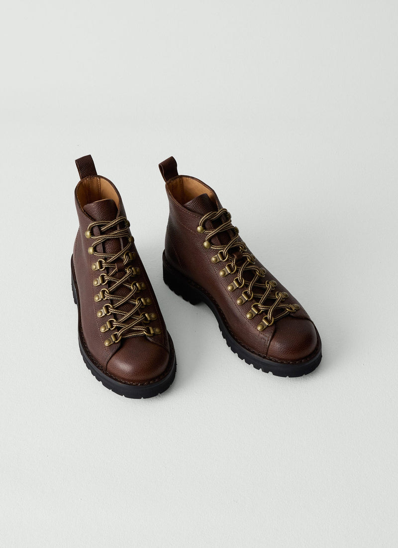Fracap Leather Trail Boots | Dark Brown