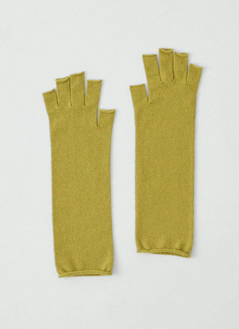 Nishiguchi Kutsushita Merino Tipless Gloves | Pistachio