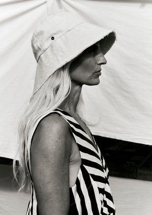 Beton Cire Organic Cotton Hemp Hat | Ecru