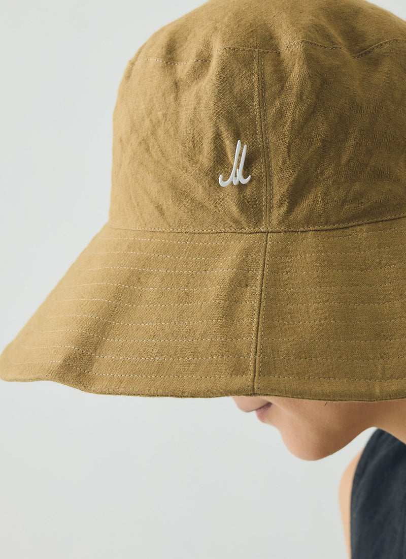 Muehlbauer Japanese Linen Hat | Tobacco