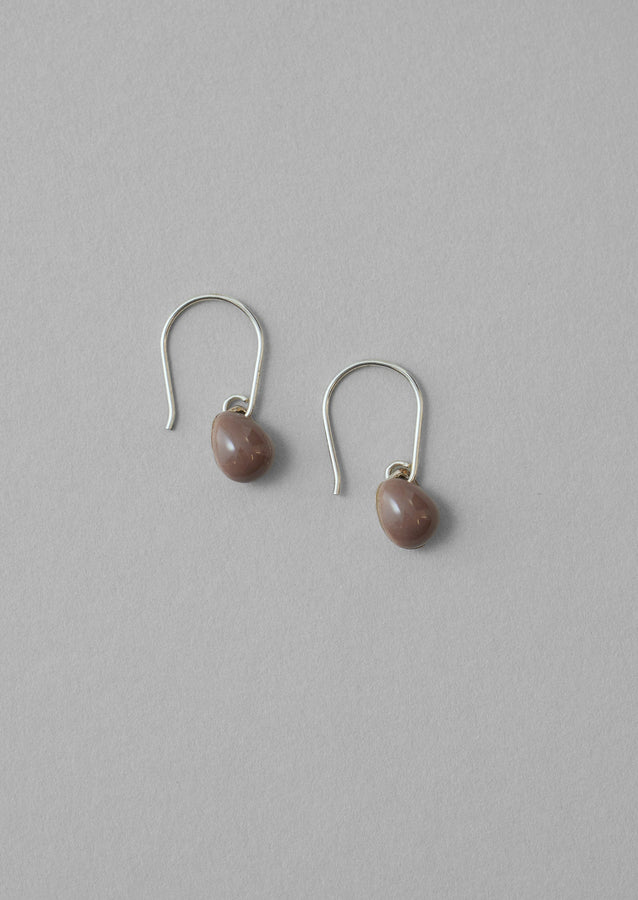 Helena Rohner Porcelain Earrings | Taupe