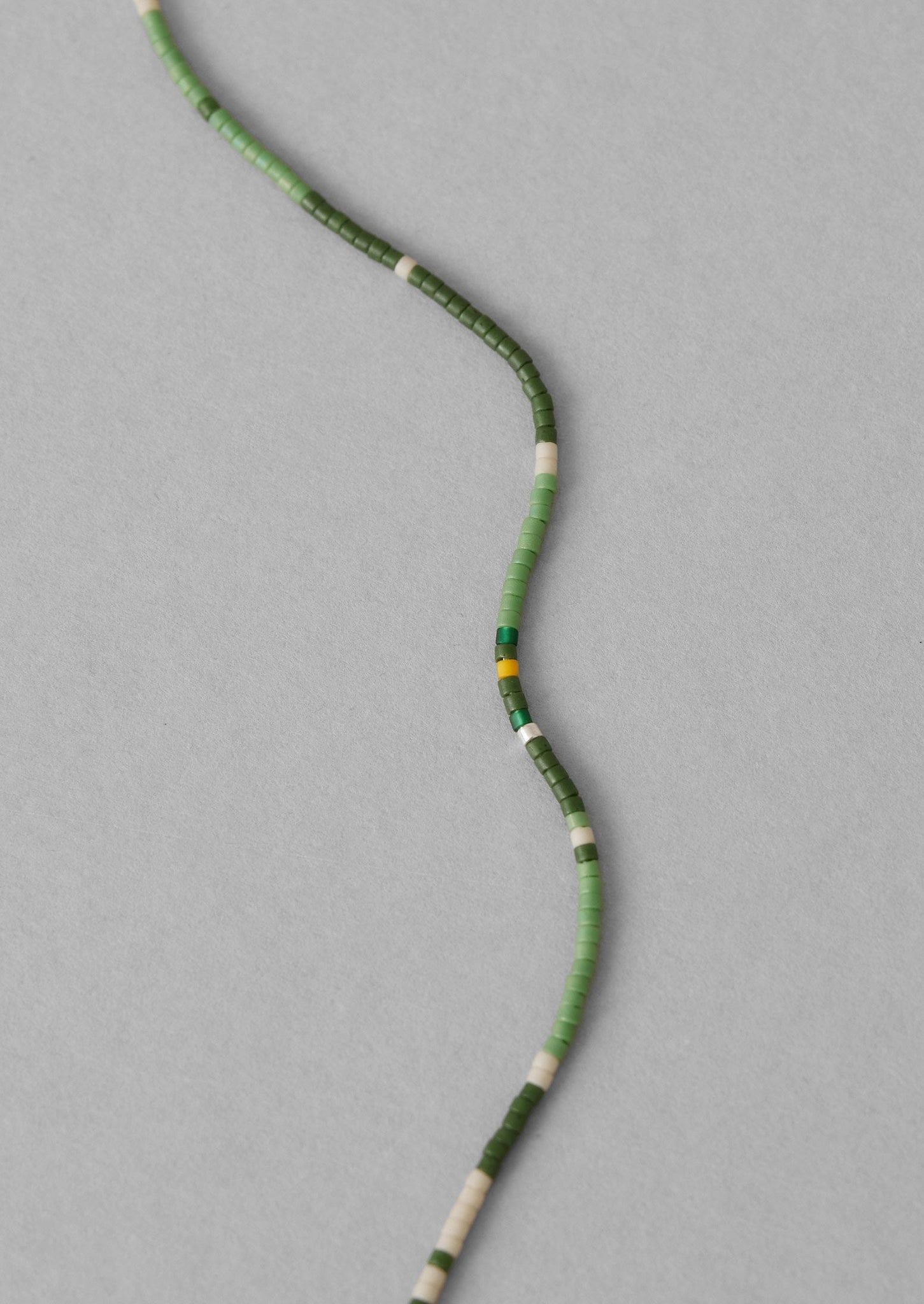 Helena Rohner Miyuki Mixed Bead Necklace | Fern Green Multi