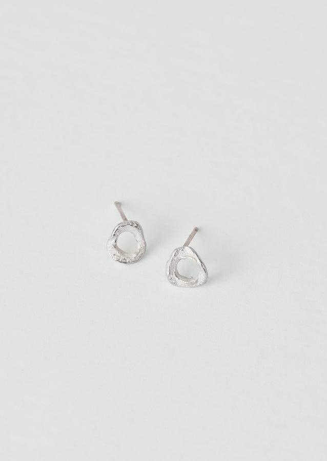 Emily Nixon Tolvan Silver Studs | Silver