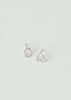 Emily Nixon Tolvan Silver Studs | Silver