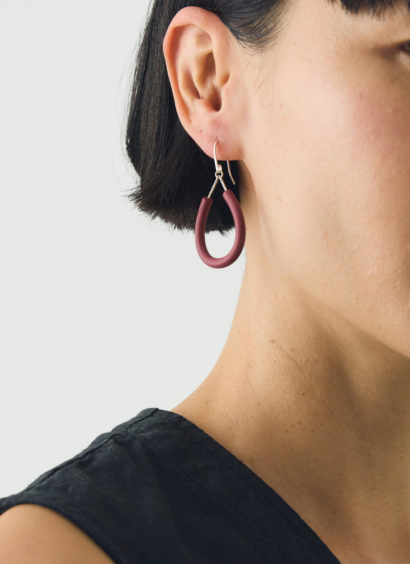 Helena Rohner Capri Hoops | Berry