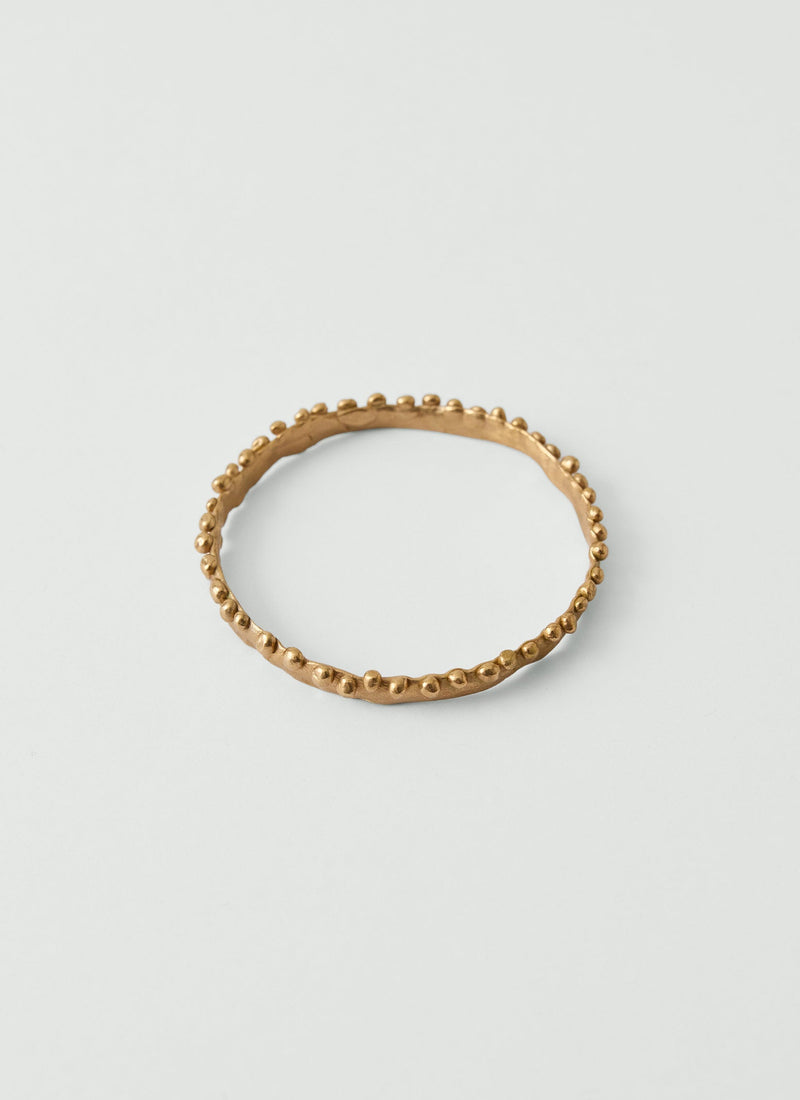 Alba Bronze Crown Bangle | Bronze