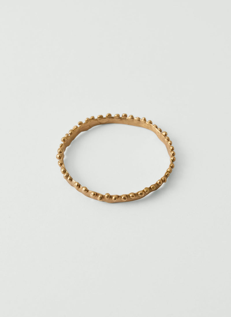 Alba Bronze Crown Bangle | Bronze