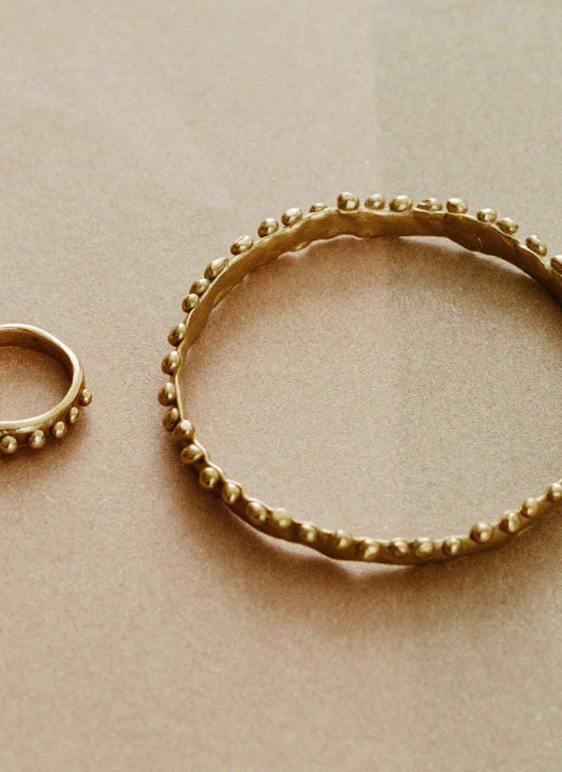 Alba Bronze Crown Ring | Bronze