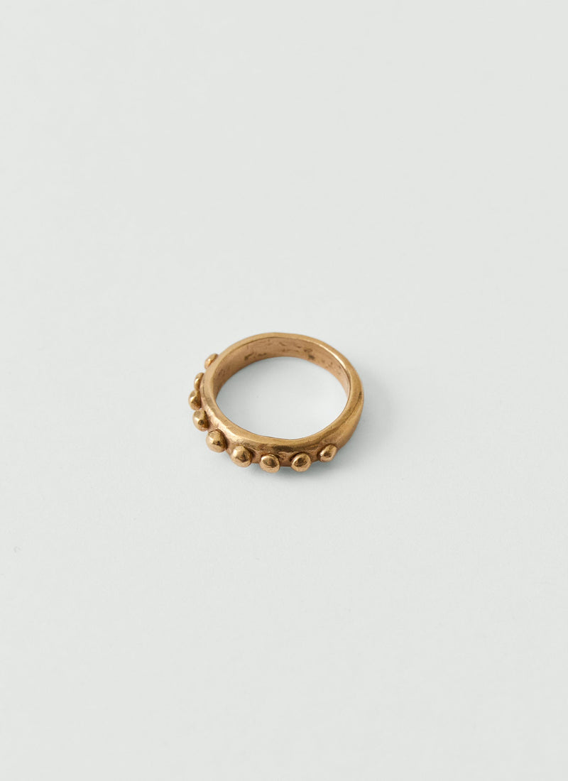 Alba Bronze Crown Ring | Bronze