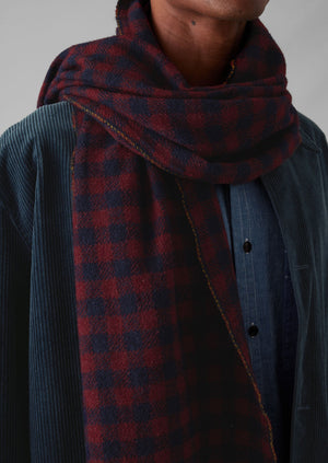 Moismont Wool Scarf | Navy Blue