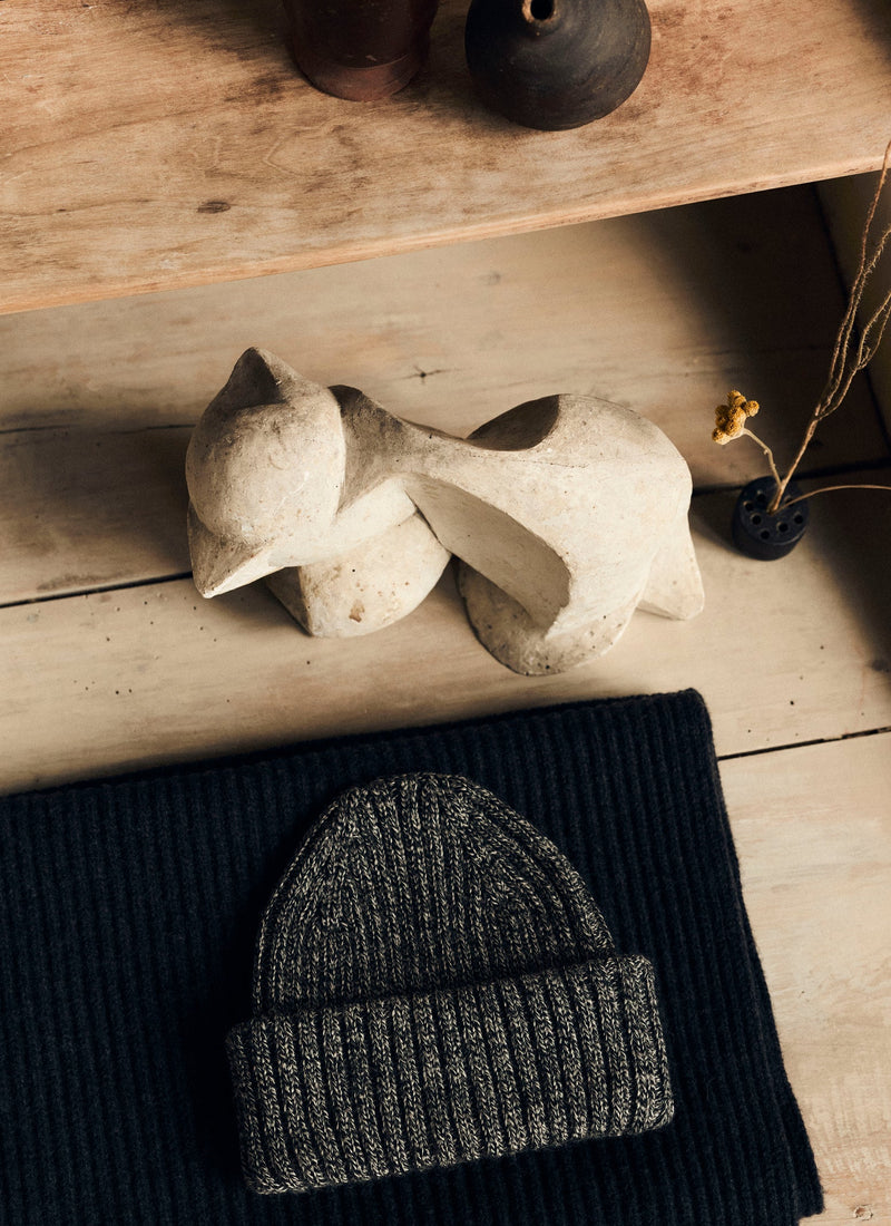 Fisherman Beanie | Granite Marl