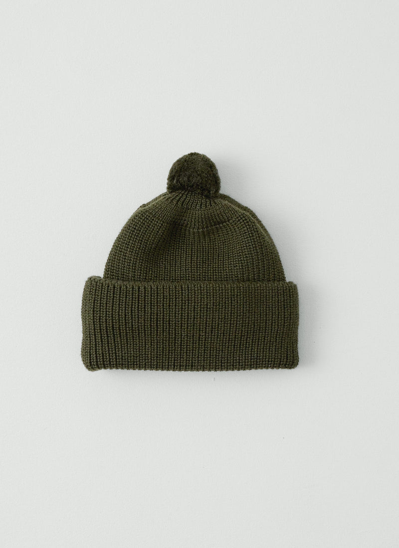 Heimat Expedition Bobble Hat | Olive