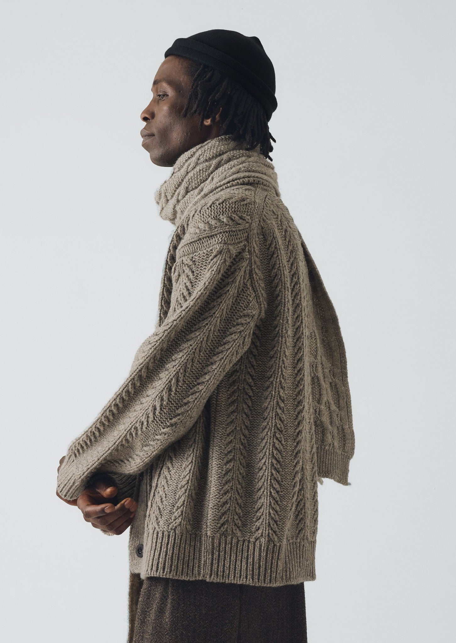 Jcosky Wool Felted Hat | Anthracite