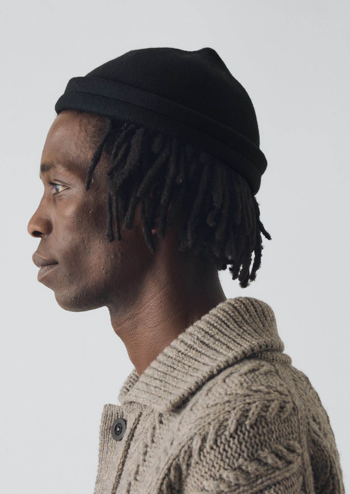 Jcosky Wool Felted Hat | Anthracite
