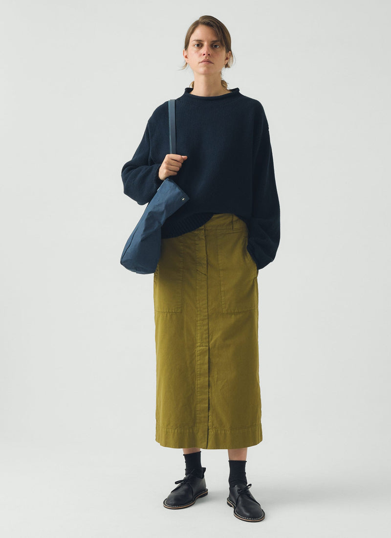 Kate Sheridan Waxed Canvas Tote | Midnight