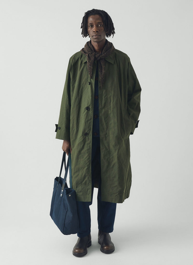 Kate Sheridan Waxed Canvas Tote | Midnight
