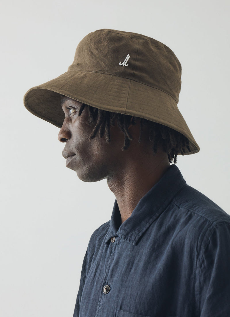 Muehlbauer Japanese Linen Sun Hat | Coffee