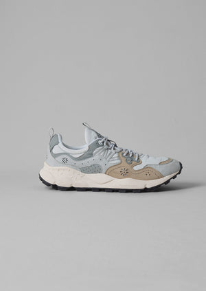 Flower Mountain Yamano Kaiso Panelled Trainers | Light Grey