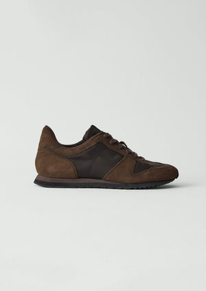Novesta Marathon Trail Sole Trainers | Bitter Chocolate