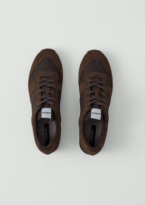 Novesta Marathon Trail Sole Trainers | Bitter Chocolate