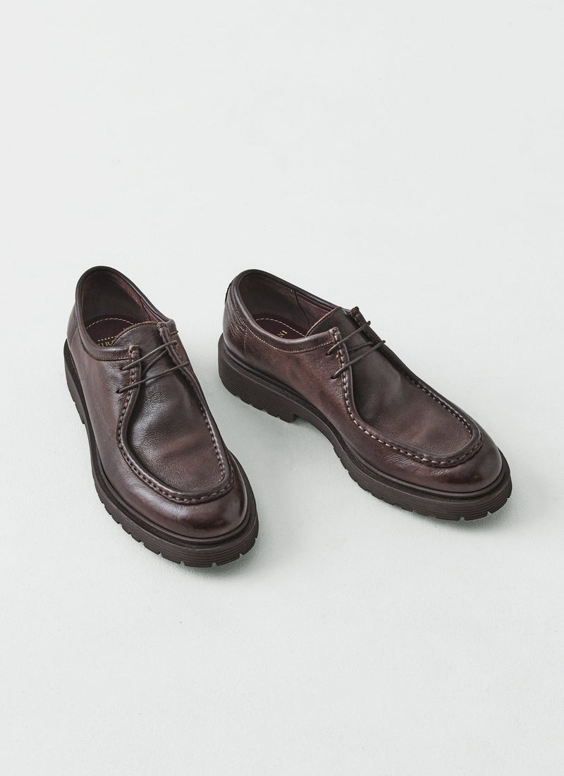 Sturlini Leather Lace Up Shoes | Chocolate