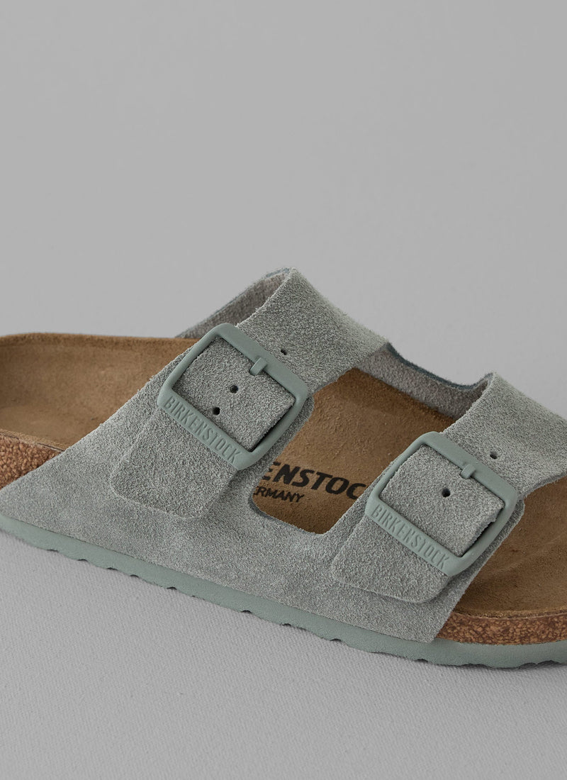 Birkenstock Suede Arizona Sandals | Sage