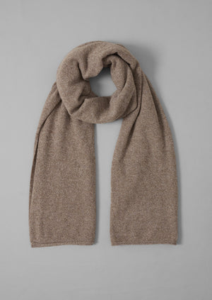 Cashmere Wool Wrap Scarf | Pebble