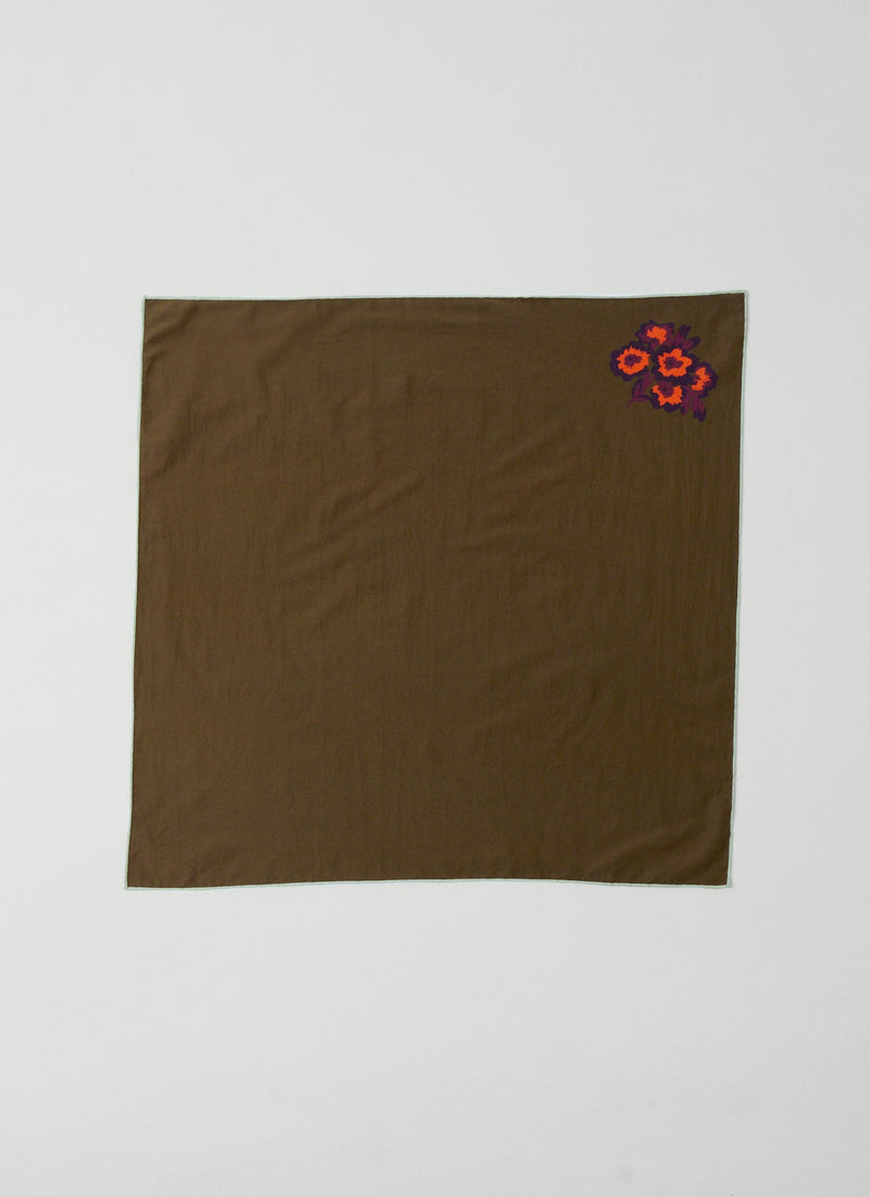 Vespertine Floral Bandana | Bronze