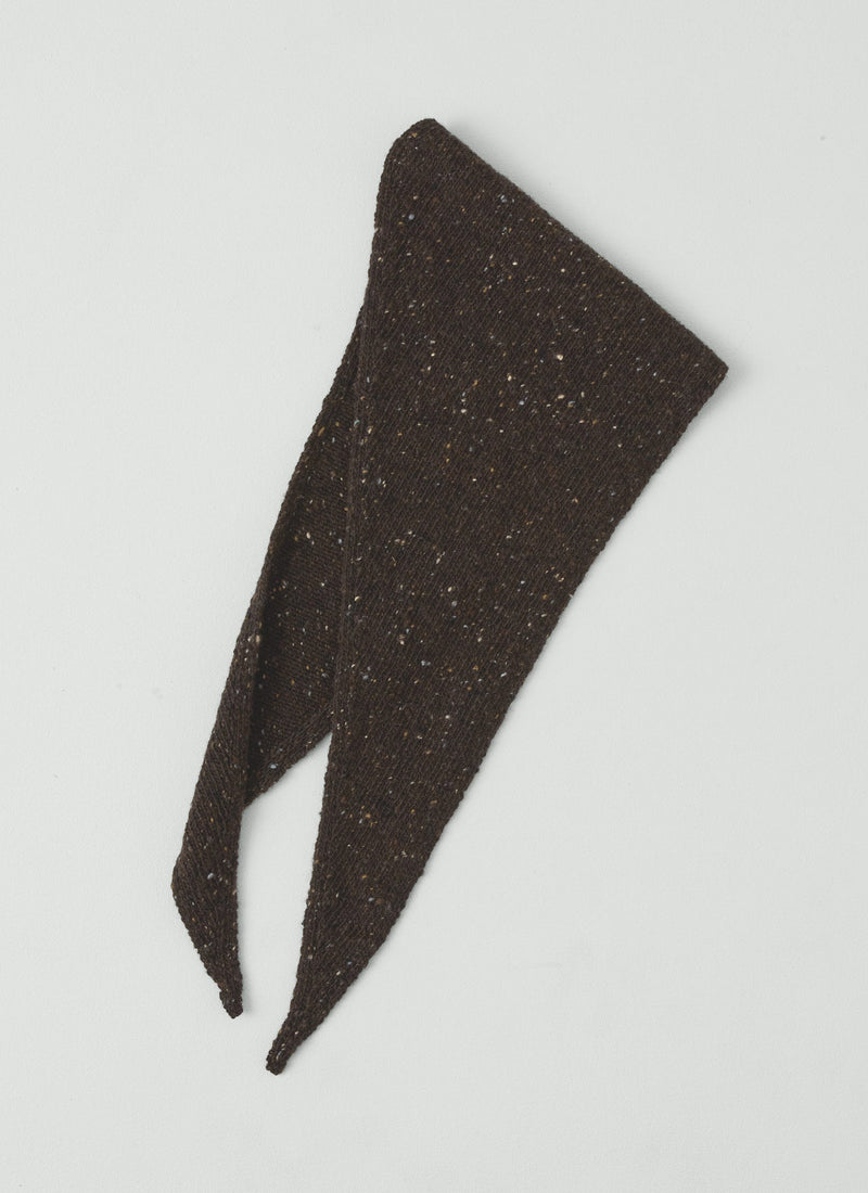 Donegal Merino Bandana | Coffee