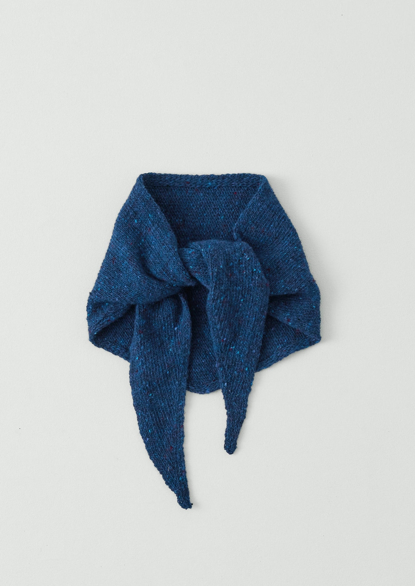 Donegal Merino Bandana | Ink Blue