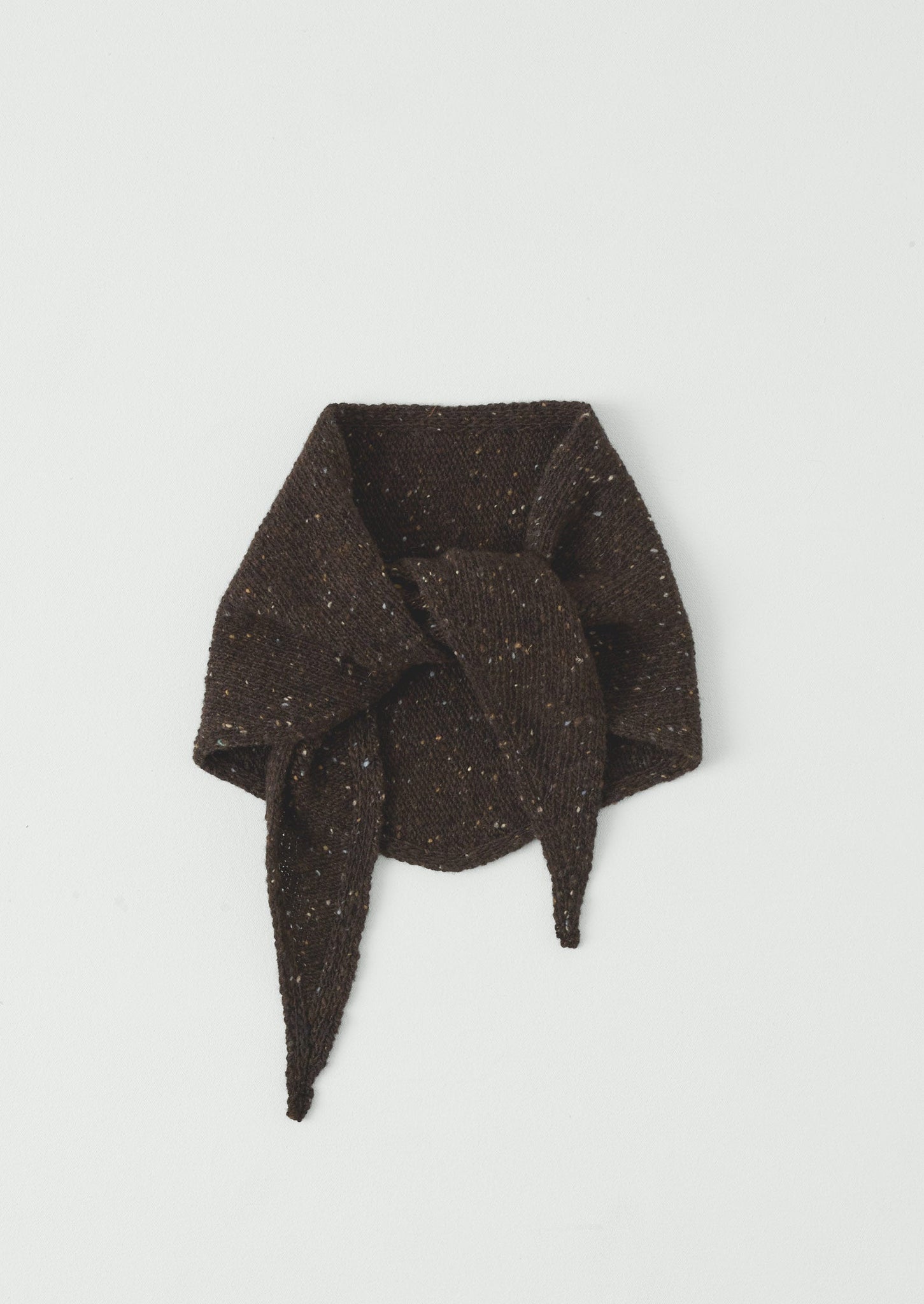 Donegal Merino Bandana | Coffee