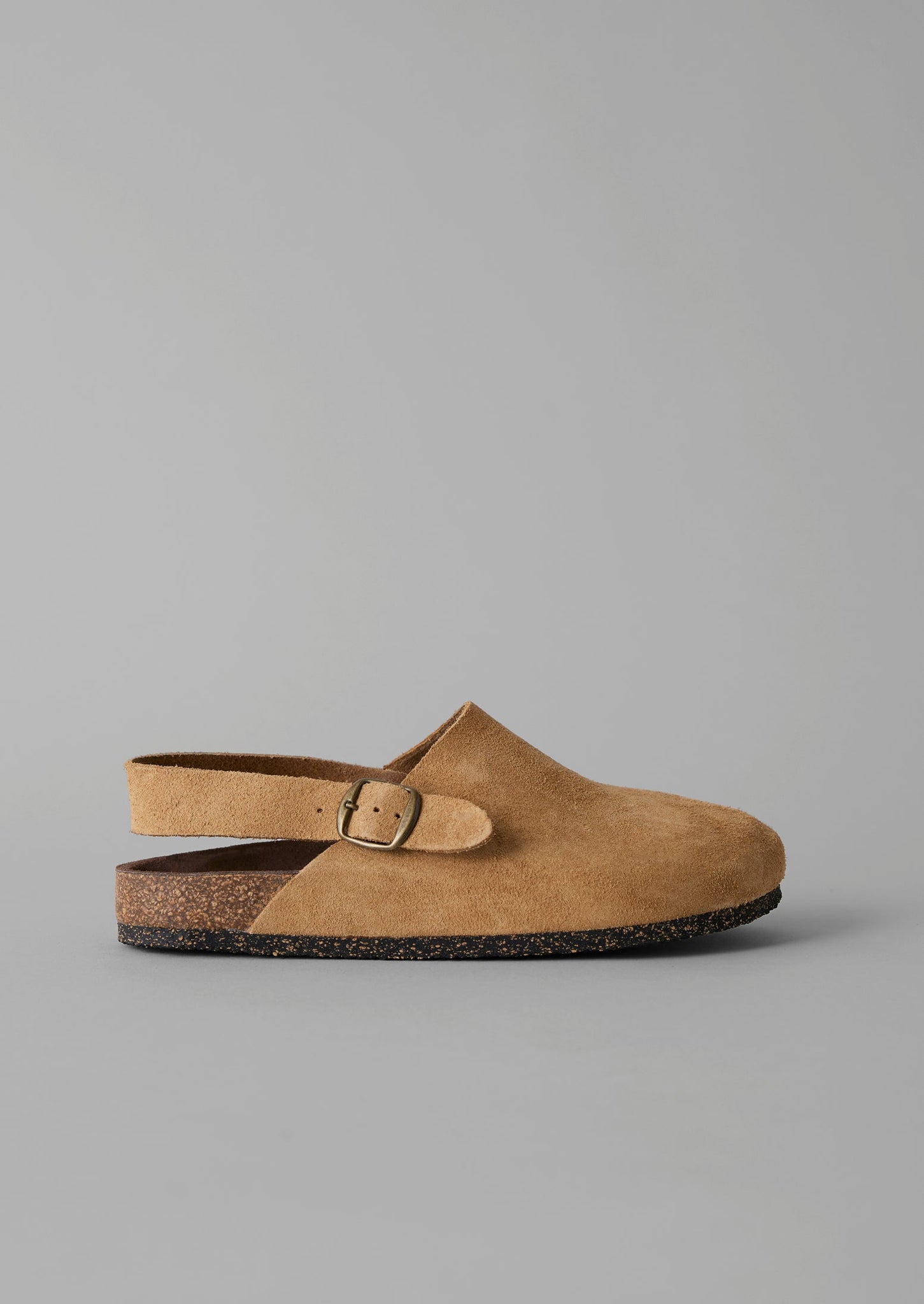 Bosabo Suede Clogs | Tan