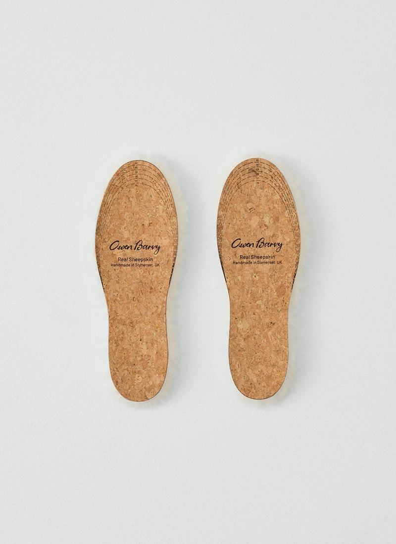Owen Barry Sheepskin Insoles | Natural