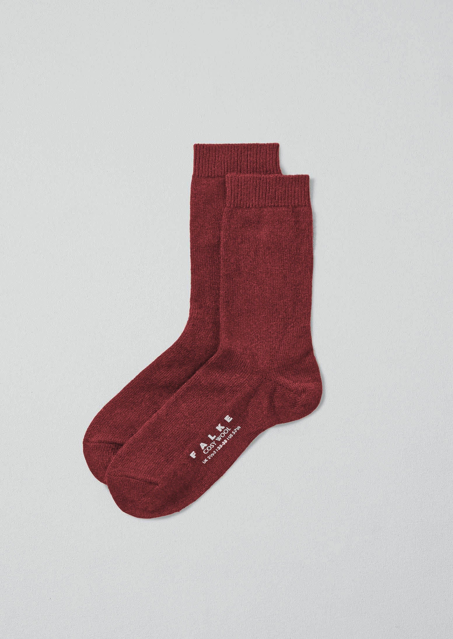 Falke Cosy Wool Socks | Cayenne Red